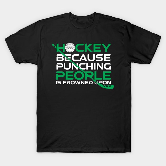 Hockey Funny T-Shirt by TheBestHumorApparel